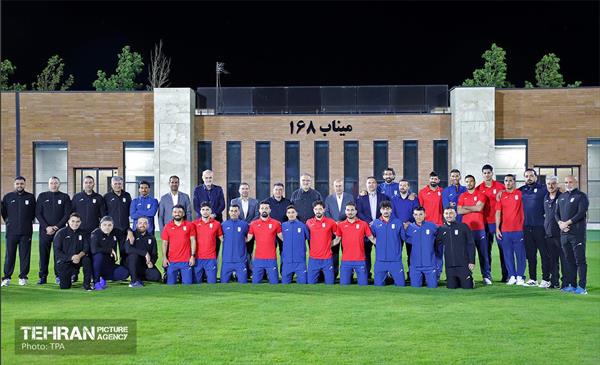 حضور شهردار تهران در جمع اعضای تیم ملی فوتبال ایران 4