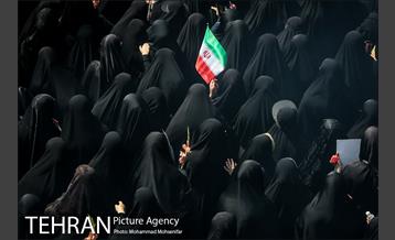 مراسم تشییع پیکرهای مطهر ۱۵۰ شهید تازه‌ تفحص‌ شده دفاع مقدس  - ۲ 15