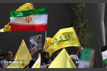 راهپیمایی مردمی علیه تهاجم رژیم صهیونیستی به ایران 4