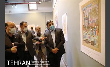 رونمایی از نسخه نفیس خمسه نظامی شاه طهماسبی 37