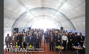 مراسم کلنگ زنی احداث اولین مرکز بازیافت پسماندهای ساختمانی و عمرانی آبعلی 11