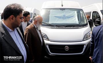 رونمایی از ۱۰۰ دستگاه اتوبوس ناوگان حمل و نقل عمومی شهر تهران 22