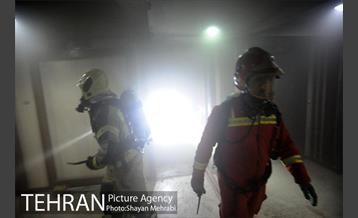 آتش سوزی در ساختمان سینوهه 16
