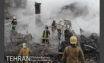 ششمین روز آواربرداری ساختمان پلاسکو -1 16