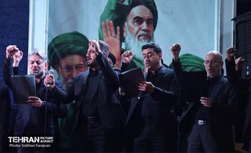 اجتماع مردم تهران در قدردانی از همراهی حزب الله لبنان 17