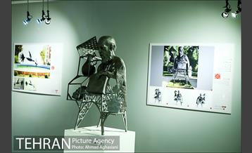 افتتاحیه پنجمین دوسالانه مجسمه های شهری تهران 8
