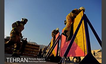 مسابقه عملیاتی ورزشی آتش نشانان تهران 24