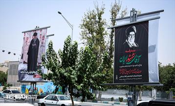 اکران تبلیغات شهری مراسم تشییع رهبر شهید انقلاب - ۲ 32