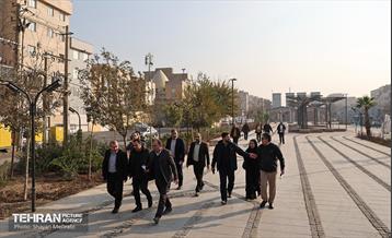 بازدید مدیرکل حوزه شهردار تهران از باغ راه حضرت زهرا(س) 52