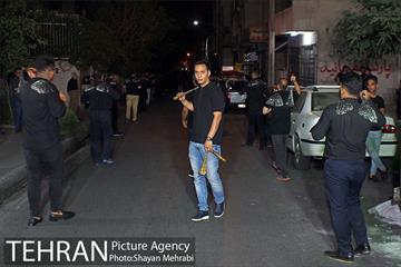 عزاداری شب پنجم ماه محرم در محله گرگان 7