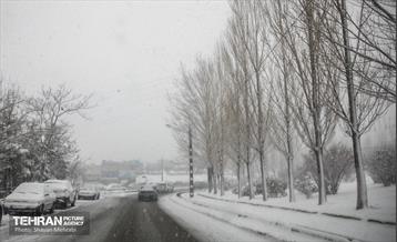 بارش برف زمستانی در تهران 15
