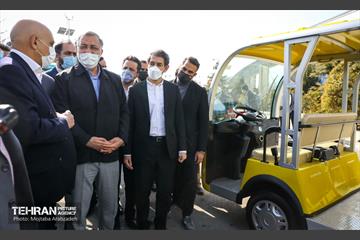 مراسم افتتاح نمایشگاه حمل و نقل پاک 3