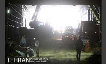 بازدیدشهردار تهران از پروژه های زیرگذر گیشا و استاد معین 21