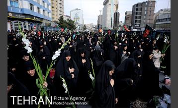 عزاداری شهادت حضرت زهرا(س) در میدان فاطمی  23