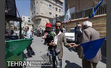 راهپیمایی دسته های شادی به مناسبت ولادت حضرت امیرالمومنین(ع) 3