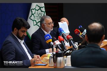 نشست خبری شهردار تهران 31