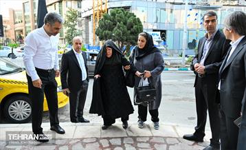 افتتاح بوستان جهاندیدگان و اِلمان میدان الف