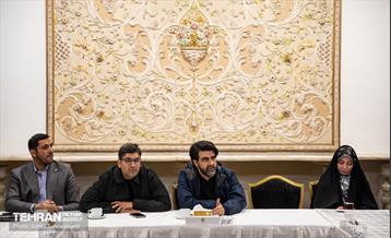 بازدید سخنگوی شهرداری تهران از محل اسکان شهروندان آسیب‌دیده در جنگ رمضان
