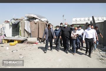 بازدید معاون فرهنگی شهردار تهران از منطقه خلازیر 11