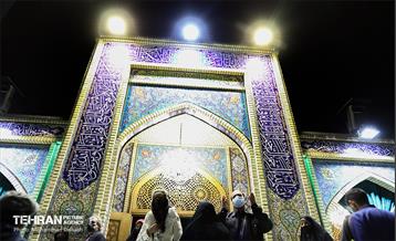 لحظه سال تحویل در حرم امام زاده صالح(ع) 40