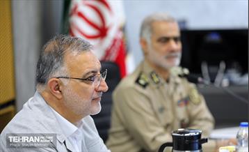 بازدید شهردار تهران از پادگان 06 ارتش 9