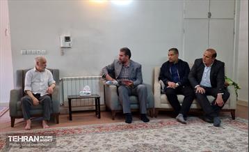 دیدار شهردار منطقه۱۷ با جمعی از مردآفرین دارالشهدای تهران 1