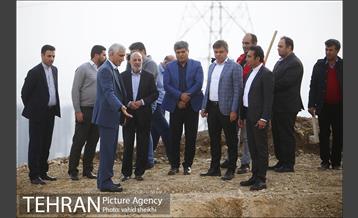 بازدید شهردار تهران از پروژه درختکاری کمربند سبز تهران  19