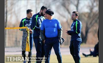 تمرین تیم فوتبال استقلال تهران