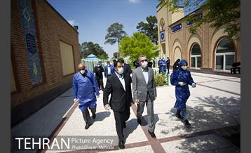 بازدید مدیران شهری از بهشت زهرا(س) 10