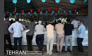 مرکز عرضه دام بهداشتی به مناسبت عید قربان در منطقه 14