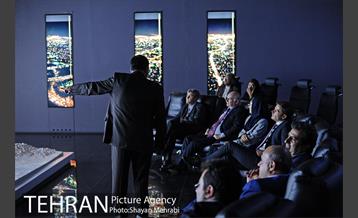 بازدید شهردار بلگراد از برج میلاد و رصدخانه شهر تهران 32