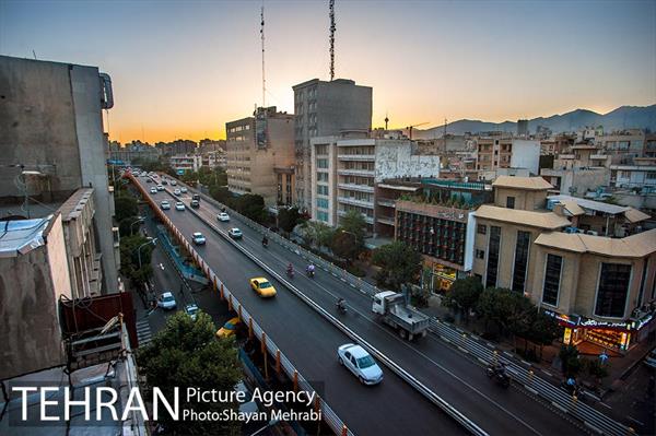 بازگشایی نیمه جنوبی پل کریمخان 28