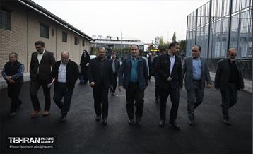 بازدید کمیسیون برنامه و بودجه شورای شهر از پروژه‌های منطقه 4 29