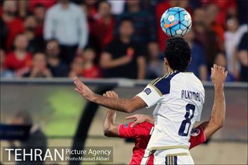 دیدار تیم‌های فوتبال پرسپولیس و الوحده