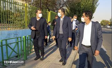 بازدید اعضای شورای شهر تهران از منطقه 17