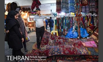 بازارچه نوروزی بساط گستران پارکینگ پروانه 7