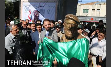 رونمایی از سردیس شهید سید مجتبی هاشمی 7