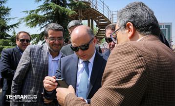 بازدید وزیر فرهنگ جمهوری آذربایجان از اراضی عباس آباد 15