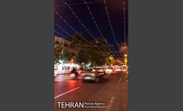 آذین بندی خیابان ولیعصر(عج) به مناسبت نیمه شعبان 18