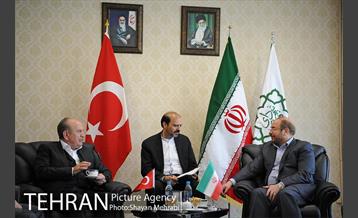 دیدار دکتر قالیباف با دکتر کادیرتوپباش شهردار استانبل 6