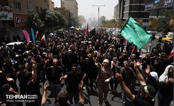 دسته عزاداری دانشگاه امام صادق(ع) در ظهر عاشورا 24