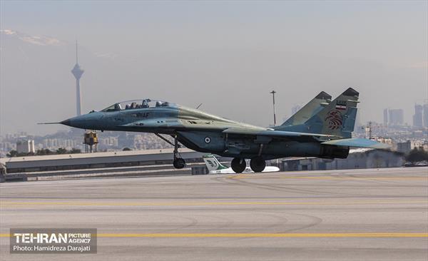 تمرین رژه نیروی هوایی ارتش 17