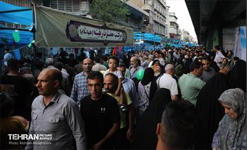 مهمانی ۱۰ کیلومتری عید غدیر در تهران - 3 39