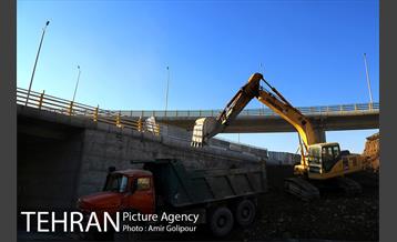 بازدید معاون فنی عمران شهرداری و اعضای شورای شهرتهران از پروژه تقاطع غیرهمسح شهیدهمدانی 7