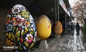جشنواره تخم مرغ رنگی در بوستان ملت 7