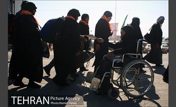 زائران اربعین حسینی در مرز شلمچه 29