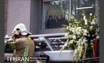 تشییع پیکر شهید آتش نشان سید احسان جامعی 15