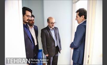 بازدید سخنگوی شورای شهر از مرکز ارتباطات شهرداری تهران 22