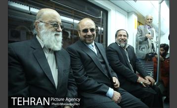 مراسم بهره برداری از 65 دستگاه واگن و لکوموتیو برقی مترو تهران و حومه 33