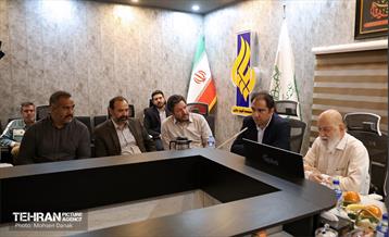 بازدید رئیس شورای شهر تهران از کلان‌پروژه بزرگراه یادگار امام(ره) 3